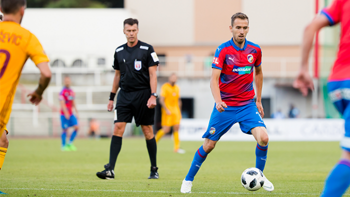 Pokud zopakujeme výkon jako s Boleslaví, máme šanci uhrát se Slavií dobrý výsledek, hlásí před šlágrem kola Hořava