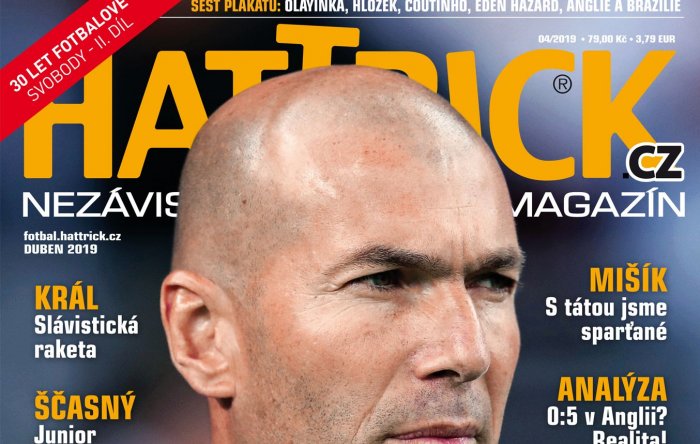 Zidane se vrací na místo činu, syn Ščasného sní o české lize i Král jako sešívaná raketa! Vše v Hattricku