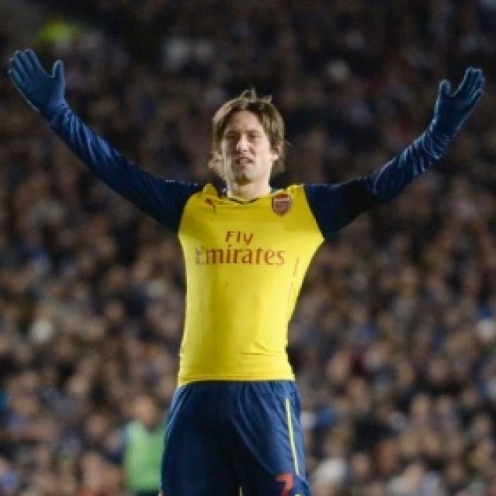 Rosický pečetil výhru Arsenalu nad Evertonem