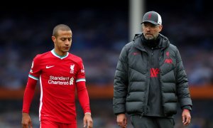 Další dohrávka Merseyside derby: Zraněn je i Thiago