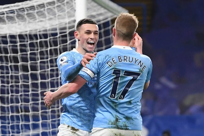 Oslabený Manchester City deklasoval Chelsea a stoupá tabulkou