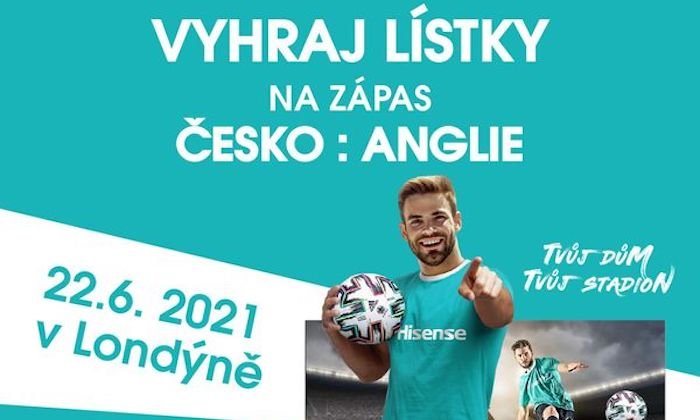 Chcete lístky na Euro a skvělé ceny od Hisense? Kupte si Hattrick a sejměte QR kód