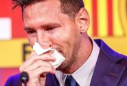 Messi se loučil s Barcelonou se slzami v očích: Doufám, že se jednou vrátím