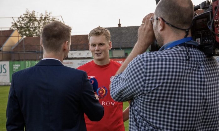 Kinský? V životě jsem snad netrénoval nadějnějšího brankáře, roste nejen pro naši ligu, chválí kouč Vyškova