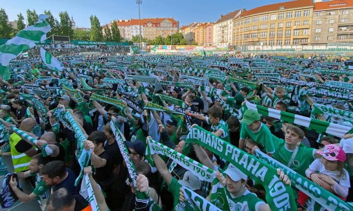 Další rána pro Bohemians 1905. Za nevhodné chování fanoušků musejí zaplatit více než půl milionu korun