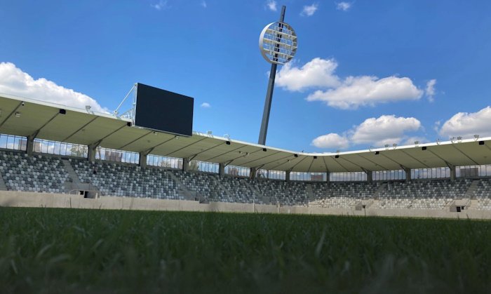 Atletický tunel, víceúčelové sály i ubytování. Hradec otevře stadion za 763 milionů