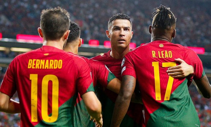 Ronaldo se na českou reprezentaci nažhavil dvěma góly, za Ukrajinu řádilo ofenzivní duo Girony